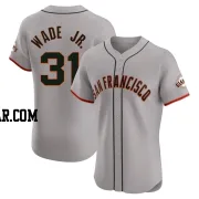 LaMonte Wade Jr. Men's San Francisco Giants Gray Elite Road Jersey