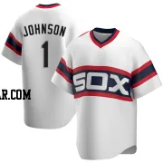 Lance Johnson Youth Chicago White Sox White Replica Cooperstown Collection Jersey