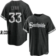 Lance Lynn Men's Chicago White Sox Black Replica 2021 City Connect Jersey