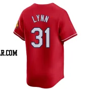 Lance Lynn Men's St. Louis Cardinals Red Limited 2024 City Connect Jersey