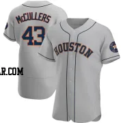 Lance Mccullers Jr. Men's Houston Astros Gray Authentic Lance McCullers Jr. Road Jersey