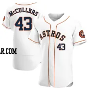 Lance Mccullers Jr. Men's Houston Astros White Authentic Lance McCullers Jr. Home Jersey