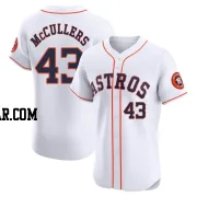 Lance Mccullers Jr. Men's Houston Astros White Elite Lance McCullers Jr. Home Jersey