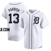 Lance Parrish Men's Detroit Tigers White Limited Home Jersey