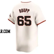 Landen Roupp Men's San Francisco Giants Cream Elite Home Jersey