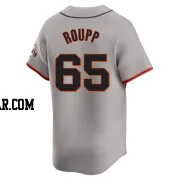 Landen Roupp Men's San Francisco Giants Gray Limited Away Jersey