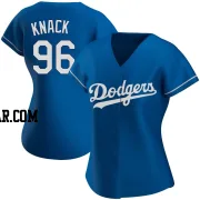 Landon Knack Women's Los Angeles Dodgers Royal Authentic Alternate Jersey