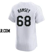 Lane Ramsey Men's Chicago White Sox White Elite Home Jersey