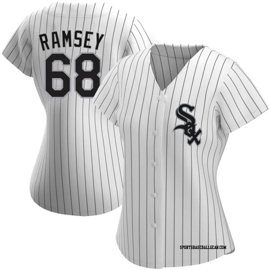 Lane Ramsey Women's Chicago White Sox White Authentic Home Jersey