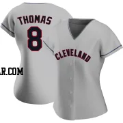 Lane Thomas Women's Cleveland Guardians Gray Authentic Road Jersey