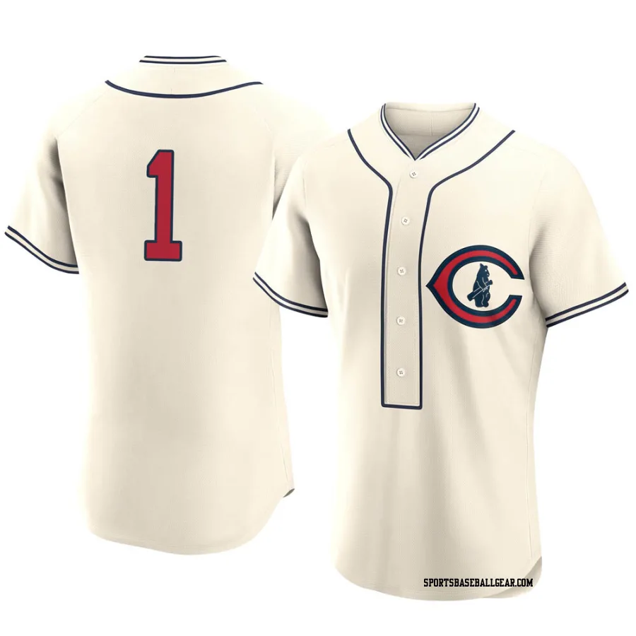 Larry Bowa Men's Chicago Cubs Cream Authentic 2022 Field Of Dreams Jersey