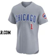 Larry Bowa Men's Chicago Cubs Gray Elite Road Jersey