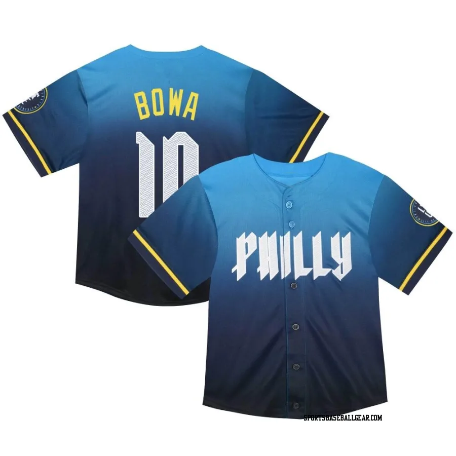 Larry Bowa Toddler Philadelphia Phillies Blue Limited 2024 City Connect Jersey