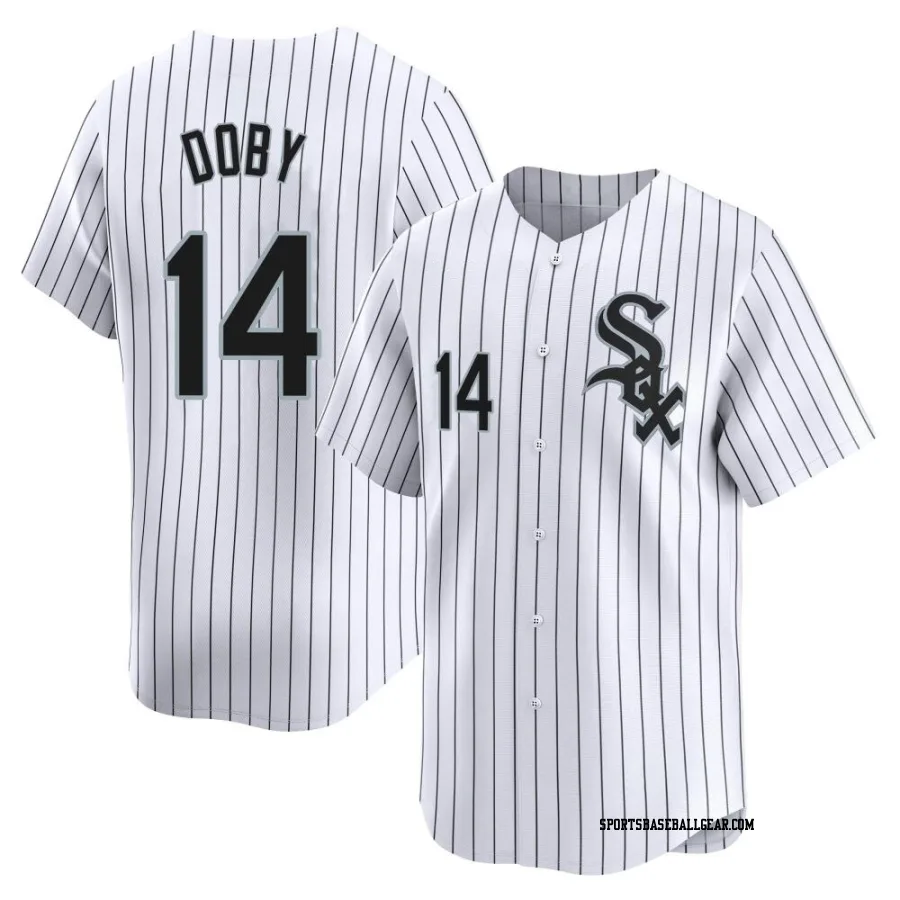 Larry Doby Youth Chicago White Sox White Limited Home Jersey