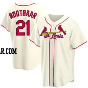 Lars Nootbaar Men's St. Louis Cardinals Cream Replica Alternate Jersey