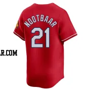 Lars Nootbaar Men's St. Louis Cardinals Red Limited 2024 City Connect Jersey