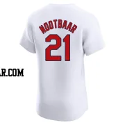 Lars Nootbaar Men's St. Louis Cardinals White Elite Home Jersey