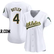 Lawrence Butler Women's Oakland Athletics White Limited Home Jersey