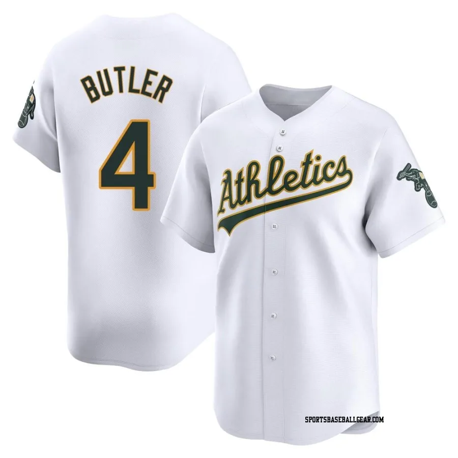 Lawrence Butler Youth Oakland Athletics White Limited Home Jersey