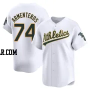 Lazaro Armenteros Men's Oakland Athletics White Limited Home Jersey