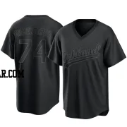 Lazaro Armenteros Youth Oakland Athletics Black Replica Pitch Fashion Jersey