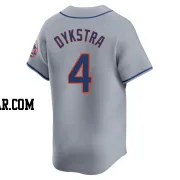 Lenny Dykstra Men's New York Mets Gray Limited Away Jersey