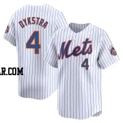 Lenny Dykstra Men's New York Mets White Limited Home Jersey