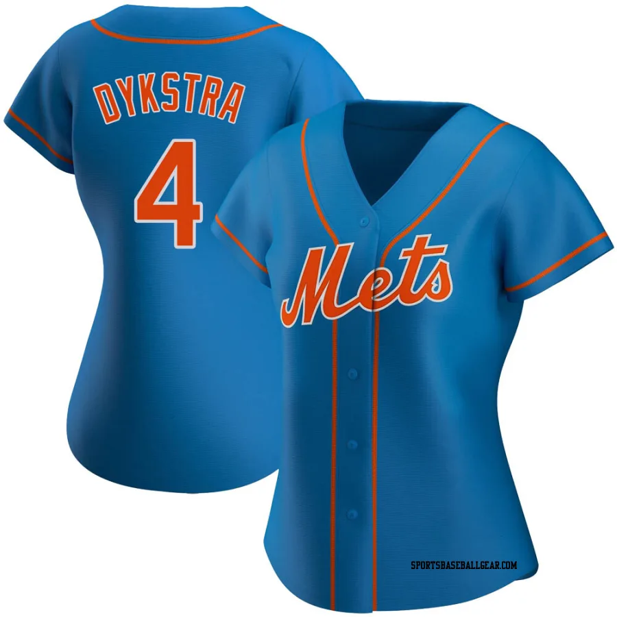 Lenny Dykstra Women's New York Mets Royal Authentic Alternate Jersey