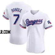 Lenny Randle Men's Texas Rangers White Elite Home Jersey