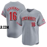 Leo Cardenas Men's Cincinnati Reds Gray Limited Away Jersey