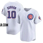 Leon Durham Men's Chicago Cubs White Limited Home Jersey