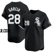 Leury Garcia Men's Chicago White Sox Black Limited Alternate Jersey