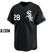 Leury Garcia Men's Chicago White Sox Black Limited Alternate Jersey