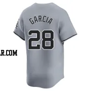 Leury Garcia Men's Chicago White Sox Gray Limited Road Jersey