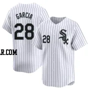 Leury Garcia Youth Chicago White Sox White Limited Home Jersey