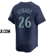 Levi Stoudt Men's Seattle Mariners Navy Limited Road Jersey