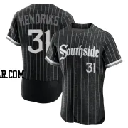 Liam Hendriks Men's Chicago White Sox Black Authentic 2021 City Connect Jersey