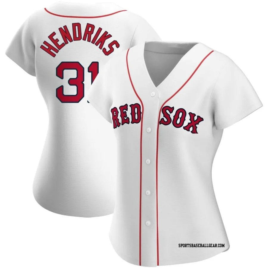 Liam Hendriks Women's Boston Red Sox White Authentic Home Jersey