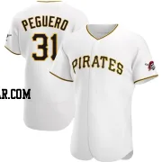 Liover Peguero Men's Pittsburgh Pirates White Authentic Home Jersey