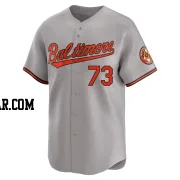 Livan Soto Men's Baltimore Orioles Gray Limited Road Jersey