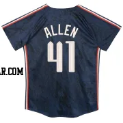 Logan Allen Toddler Cleveland Guardians Navy Limited Preschool & 2024 City Connect Jersey