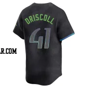 Logan Driscoll Men's Tampa Bay Rays Charcoal Limited 2024 City Connect Jersey