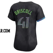 Logan Driscoll Women's Tampa Bay Rays Charcoal Limited 2024 City Connect Jersey