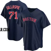 Logan Gillaspie Men's Boston Red Sox Navy Replica Alternate Jersey