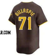 Logan Gillaspie Men's San Diego Padres Brown Limited Away Jersey