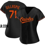 Logan Gillaspie Women's Baltimore Orioles Black Authentic Alternate Jersey