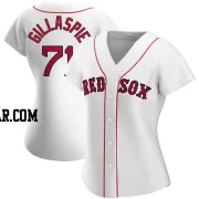 Logan Gillaspie Women's Boston Red Sox White Authentic Home Jersey