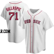 Logan Gillaspie Youth Boston Red Sox White Replica Home Jersey