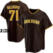 Logan Gillaspie Youth San Diego Padres Brown Replica Road Jersey