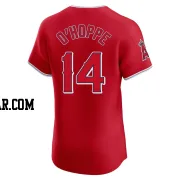 Logan O'Hoppe Men's Los Angeles Angels Red Elite Alternate Jersey